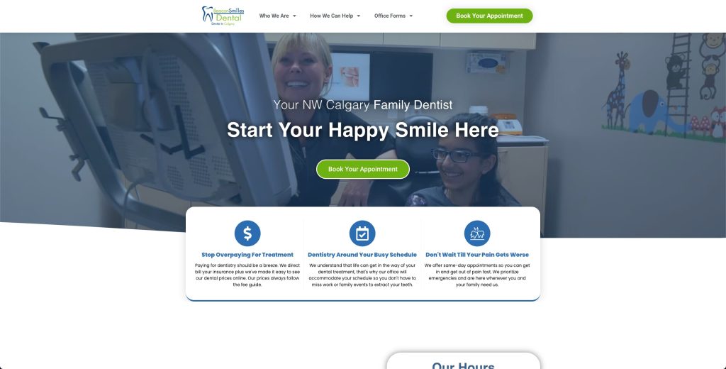 Beacon Smiles Dental Website